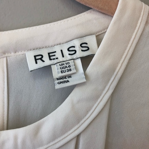 Reiss Valentin Pleat Front Dress - Picture 5 of 6